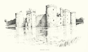 Bodiam Castle door Duncan Moul