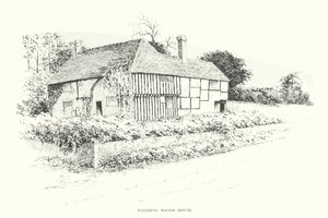 Filching Manor House door Duncan Moul