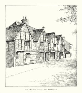 Oude Huisjes, Great Berkhampstead door Duncan Moul