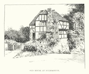 Oud huis in Pulborough door Duncan Moul