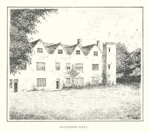 Rochford Hall (litho) door Duncan Moul