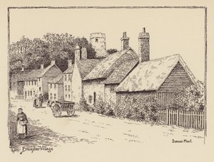 Sussex: Bramber Village door Duncan Moul