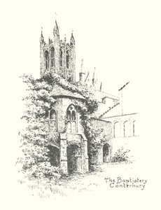 Het doopvont, Canterbury door Duncan Moul