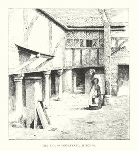 De Biggin Binnenplaats, Hitchin