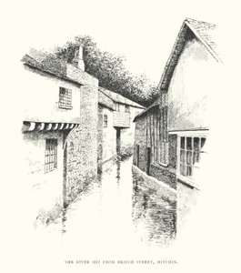 De Rivier Hiz vanaf Bridge Street, Hitchin