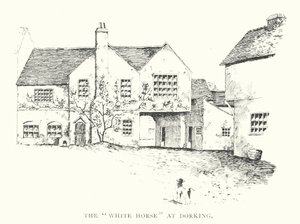 Het "Witte Paard" in Dorking