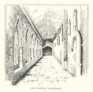Het klooster, Chichester door Duncan Moul