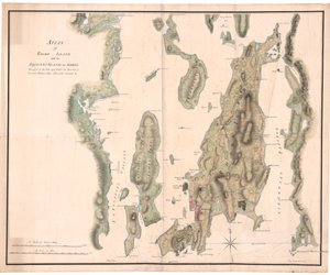 Een plan van Rhode Island door Holland door Dutch School