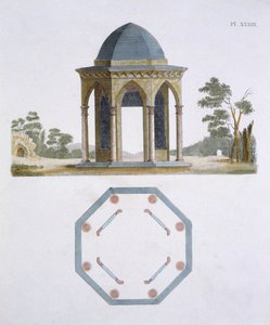 Illustratie uit het Magazine of Garden Gems door G Van Laar, 1802 door Dutch School