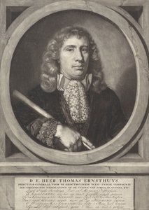 Portret van Thomas Ernsthuys door Dutch School