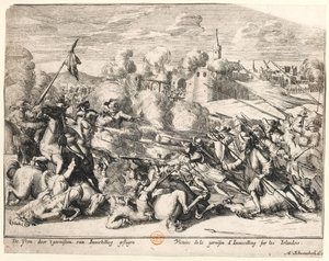 Overwinning van het Enniskillen garnizoen op de Ieren in 1689, ca. 1691