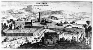 Uitzicht op Nazareth