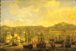 Uitzicht op de stad Lissabon