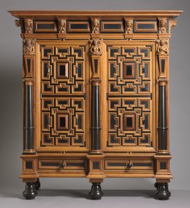 Kast, gemaakt in Nederland, c.1625-1650 door Dutch School