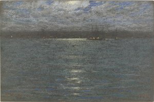 Nacht: Een haven, 1894