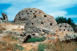 Koepels van baden (hammams) uit de 14e eeuw door Dynasty Seljuq