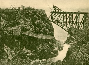 De Zambesi Spoorwegbrug bouwen, c1930