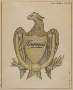 Deurklopper door E.N. Dunne