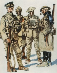 Velduniformen van het Britse leger