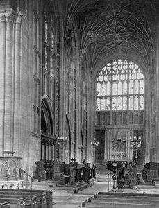 Het Koor, Sherborne Abbey, Dorset, 1924-1926 door E. Bastard