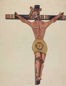 Kruisbeeld - Uit de omgeving van Mora door E. Boyd