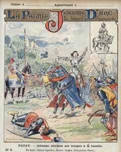 Honderdjarige Oorlog tussen Frankrijk en Engeland. door E. Letellier