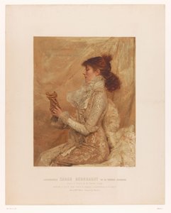 Portret van Sarah Bernhardt