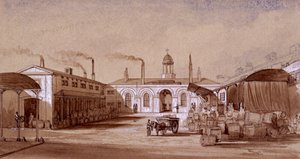 Albany Street, St Pancras, Londen door E Noyce