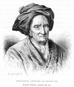 Bernard le Bovier de Fontenelle door Etienne Antoine Eugene Ronjat