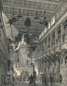 De Tempel van Athené Parthenos, Hersteld door E Thiersch
