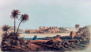 Philae, Egypte, 1842-1845