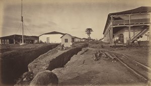 Acajutla door Eadweard Muybridge
