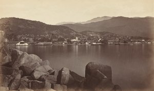 Acapulco, 1877 door Eadweard Muybridge