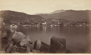 Acapulco,1877 (foto) door Eadweard Muybridge
