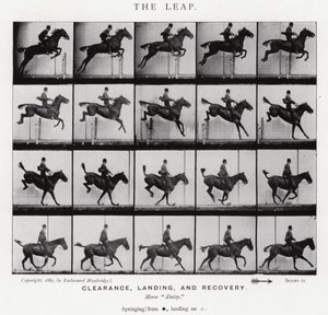 Eadweard Muybridge: De sprong door Eadweard Muybridge