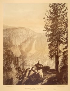 Watervallen van Yosemite door Eadweard Muybridge