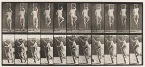 Plaat 111. Ladder beklimmen door Eadweard Muybridge