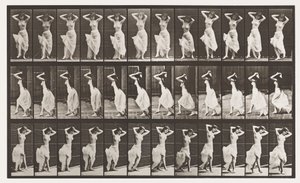 Plaat 190. Dansen (Nautch) door Eadweard Muybridge