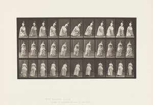 Buigen, 1885 door Eadweard Muybridge