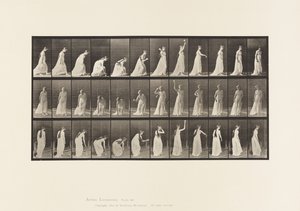 Bal oppakken en gooien door Eadweard Muybridge