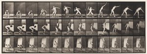 Kogelstoten door Eadweard Muybridge