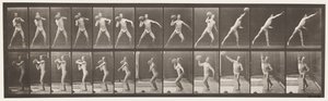 Plaat 319. Een 75 lb Steen Heffen door Eadweard Muybridge