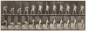 Plaat 320. Een 50 lb Halter Heffen door Eadweard Muybridge