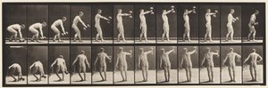 Plaat 326. 50-lb Halter op Armlengte Tillen door Eadweard Muybridge