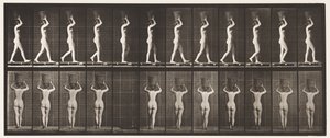 Plaat 34. Lopen door Eadweard Muybridge