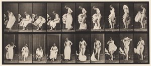 Plaat 498. Diverse fasen van de toilet, 1872-1885