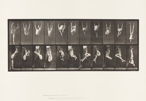 Plaat 512. Contorties aan ringen door Eadweard Muybridge