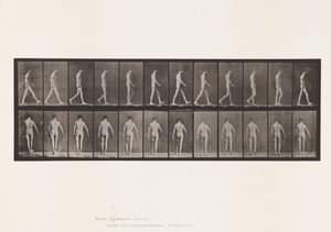 Locomotor Ataxie; Lopen door Eadweard Muybridge
