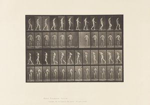 Laterale Sclerose; A,B, Lopen door Eadweard Muybridge
