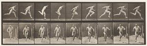 Rennen, 1872-1885 door Eadweard Muybridge